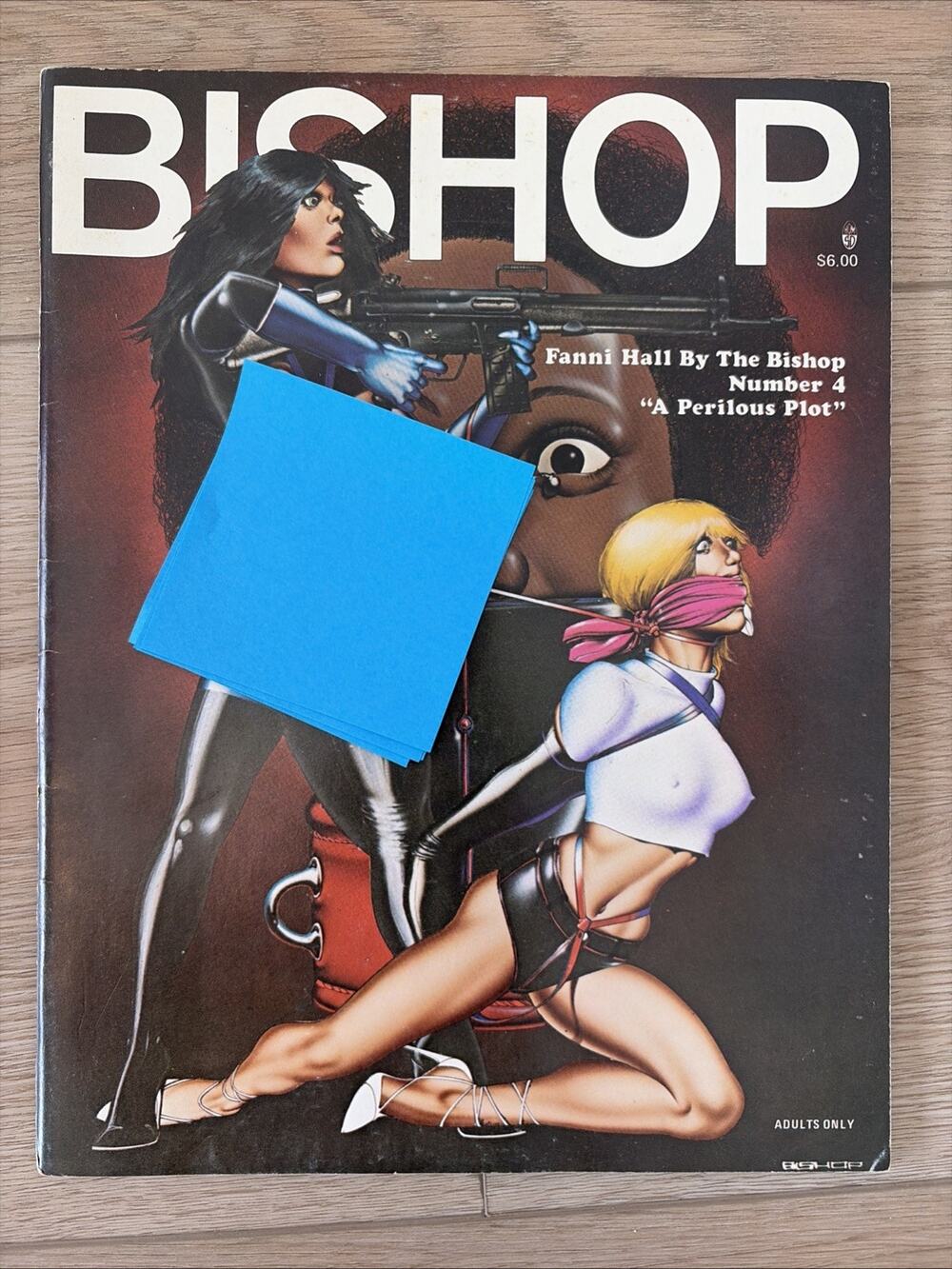 Rare Vintage Bishop Fanni Hall #4 A Perilous Plot Comic 1979